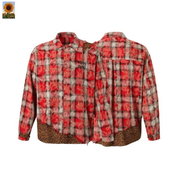 STREET WEAR PLAID SHIRT