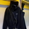 BATTLE KID EMBROIDERED ZIP-UP HOODIE