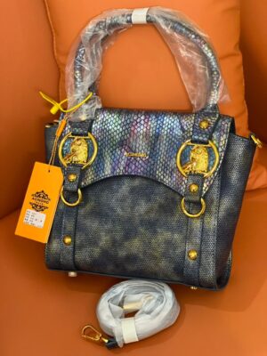 ACINGMO SNAKESKIN-LIKE PATTERN HANDBAG
