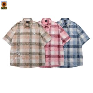 MALTA CUBAN CHECKERED COLLAR SHIRT