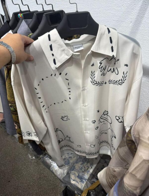 MORROW TERRA ART WHITE SHIRT