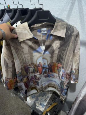 MORROW GRAPHIC ART PRINT SHIRT