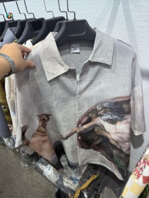 MORROW MON. OVERSIZED VINTAGE ART SHIRT