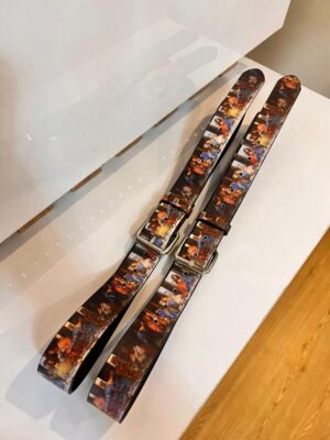 SUPREME LAST SUPPER LEATHER BELT