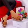 BRAIDED LOW-RISE FLAT SLIDES