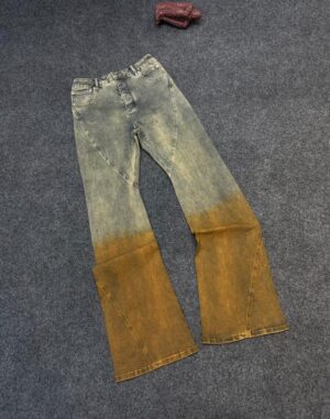 DRKSHDW GRADIENT BIAS BOOTCUT JEANS