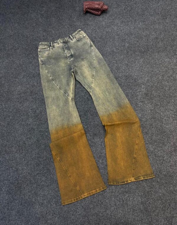 DRKSHDW GRADIENT BIAS BOOTCUT JEANS