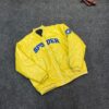 YELLOW SP5DER LEATHER JACKETS