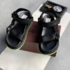 GROSGRAIN BACKSTRAP SANDALS