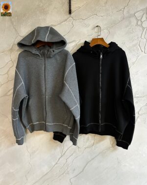 BOXY ZIP-UP HOODIE