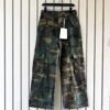CAMOUFLAGE-PRINT COTTON-TWILL CARGO PANTS