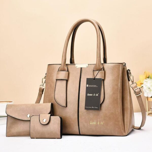 3-IN-1 LEATHER SHOULDER BAGS
