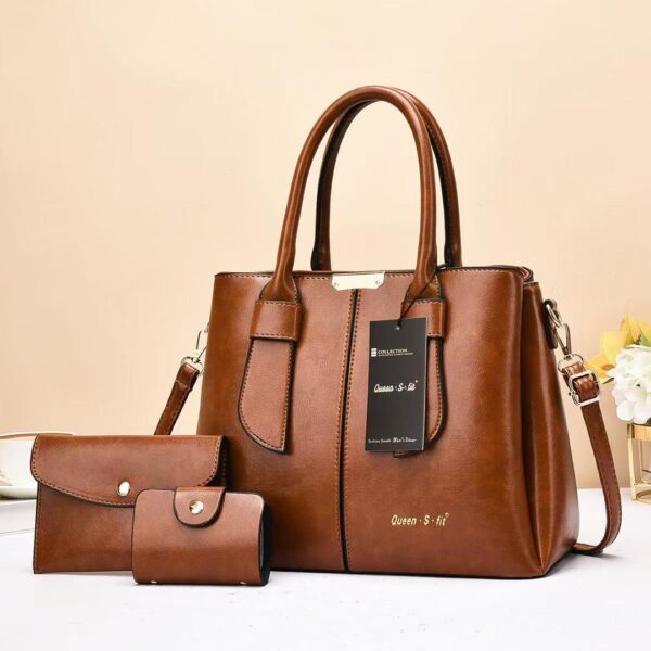 3-IN-1 LEATHER SHOULDER BAGS