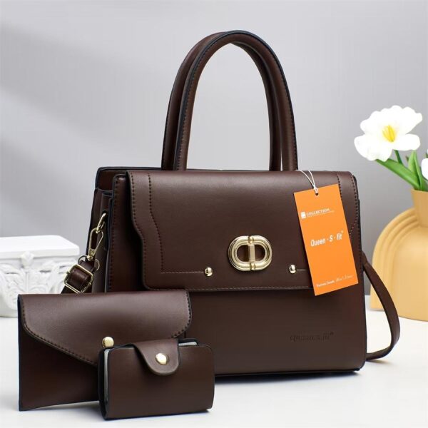 3-IN-1 LEATHER HANDBAGS