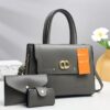 3-IN-1 LEATHER HANDBAGS