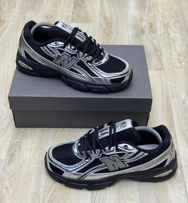 NEW BALANCE 740 ‘SILVER BLACK’ SNEAKERS